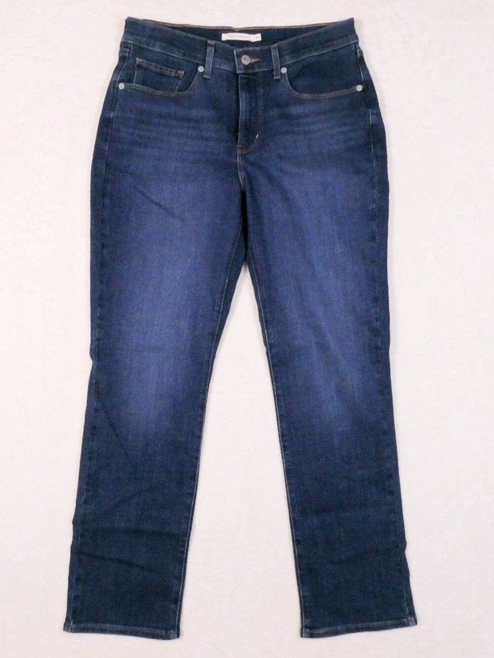 Levi's Classic Straight Jeans Size 10 30x30 Medium Wash Stretch Straight Leg